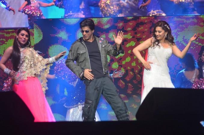 Rani Mukerji, SRK and Madhuri Dixit-Nene perform for Temptation Reloaded 2014 Malaysia (Varinder Chawla) Rani Mukerji, SRK and Madhuri Dixit-Nene perform for Temptation Reloaded 2014 Malaysia (Varinder Chawla)