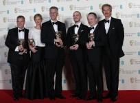 quotgravityquot-special-visual-effect-team-celebrates-winning-the-category-for-special-visual-effects-with-the-film-with-actor-modine-at-the-bafta-awards-ceremony-in-london