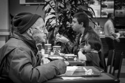 The older people get, the less likely they are to die of old age Old man