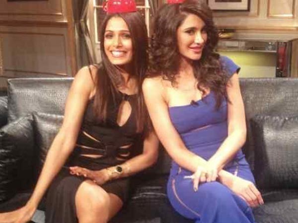 Freida Pinto and Nargis Fakhri