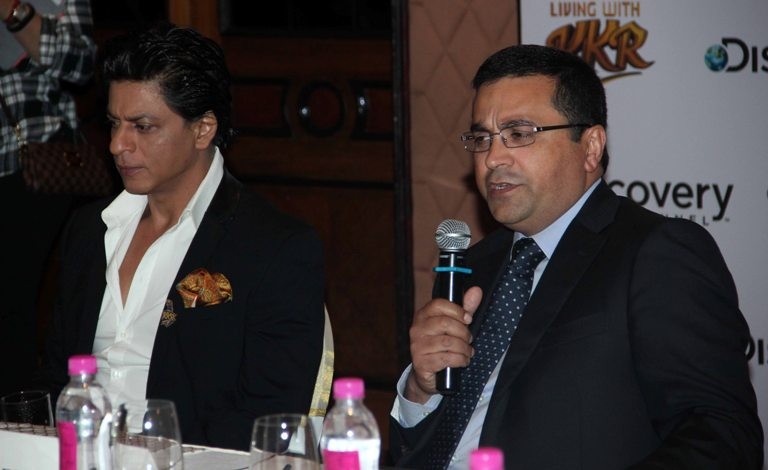 Shahrukh Khan Launch Discovery Channel's 'Living with KKR' Shahrukh Khan Launch Discovery Channel's 'Living with KKR'