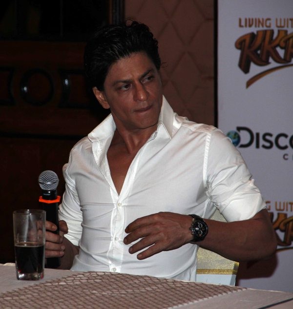 Shahrukh Khan Launch Discovery Channel's 'Living with KKR' Shahrukh Khan Launch Discovery Channel's 'Living with KKR'