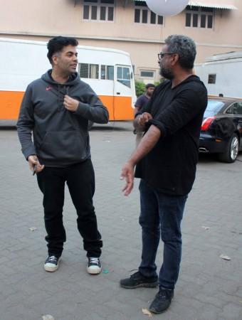 Karan Johar with Balki (Varinder Chawla) Karan Johar with Balki (Varinder Chawla)