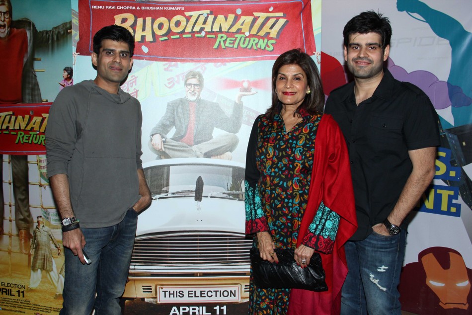 Amitabh Bachchan at the launch trailer of 'Bhoothnath Returns'