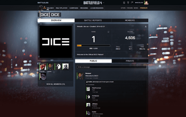 Battlefield 4 will introduce Platoons from 27 February.(Battlefield Blog) Battlefield 4