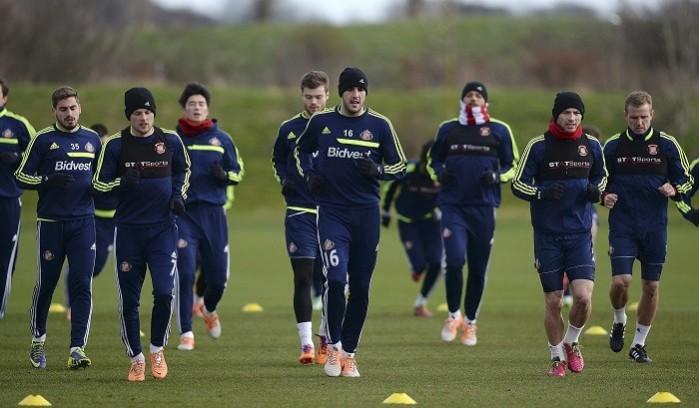 Sunderland will target their first trophy since 1973 when they face Manchester City in the Capital One Cup final. Reuters Sunderland O'Shea Larsson