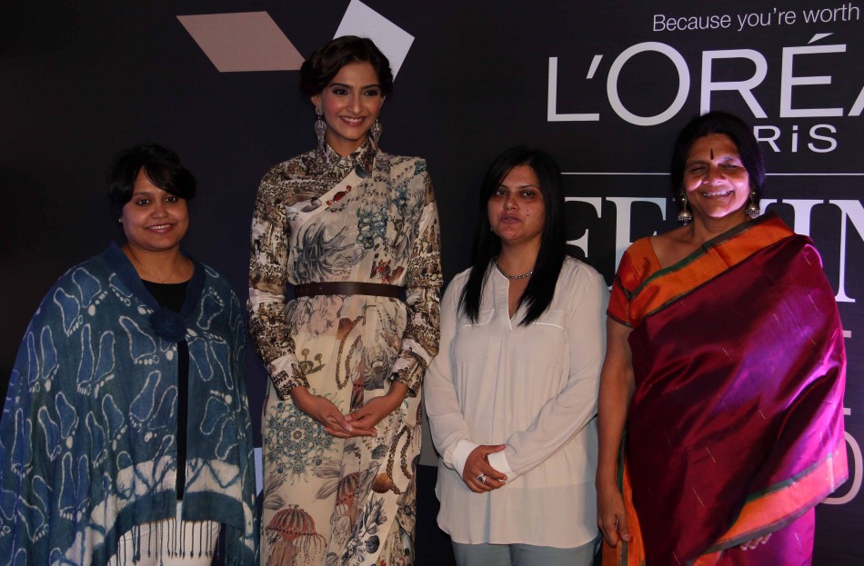 Sonam Kapoor at the 3rd edition of L'Oreal Paris Femina Women Awards nominee announcement Sonam Kapoor at the 3rd edition of L'Oreal Paris Femina Women Awards nominee announcement