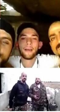 At least four LA gang members mayb e fighting for Assad in Syria/Picture collage-Videograb At least four LA gang members may be fighting for Assad in Syria/Picture collage-Videograb