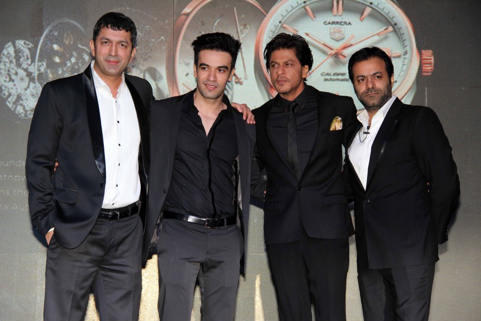Shah Rukh Khan unveils Tag Heuer's Golden Carrera watch collection