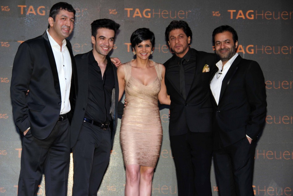 Shah Rukh Khan unveils Tag Heuer's Golden Carrera watch collection