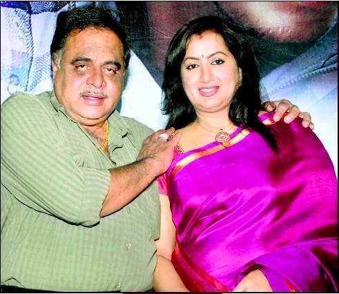 Amareesh With His Wife Sumalatha
