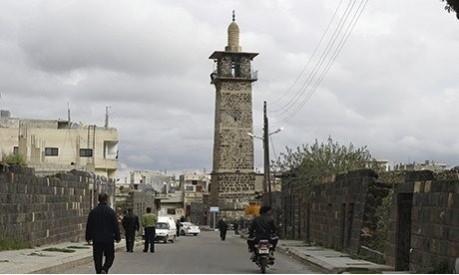 Omari Mosque in Deraa in 2011,before the start of the unrest/Reuters Omari Mosque in Deraa in 2011,before the start of the unrest/Reuters