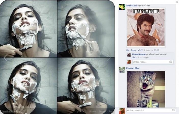 Sonam Kapoor's saving photo shoot