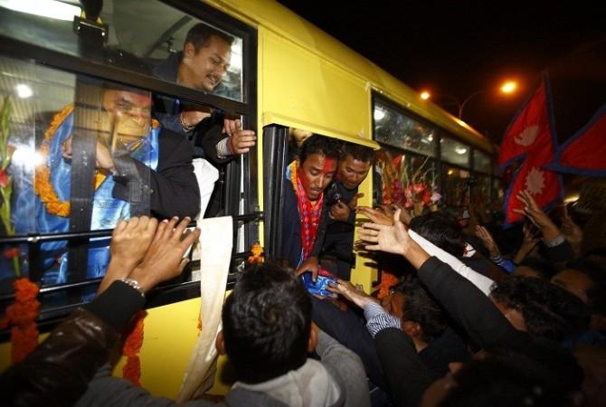 The clash of debutants - Nepal and Hong Kong. Reuters ICC World T20 2014