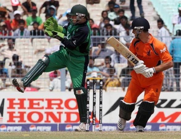 Netherlands skipper Peter Borren will hope to start the World T20 campaign with a win over UAE. Reuters Peter Borren Netherlands Ireland