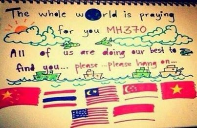 Another Prayer for MH370 (Facebook Picture)