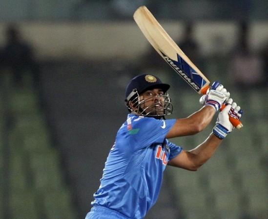 MS Dhoni in action against England during the World T20 2014 warm-up game, 19 March. Reuters MS Dhoni India