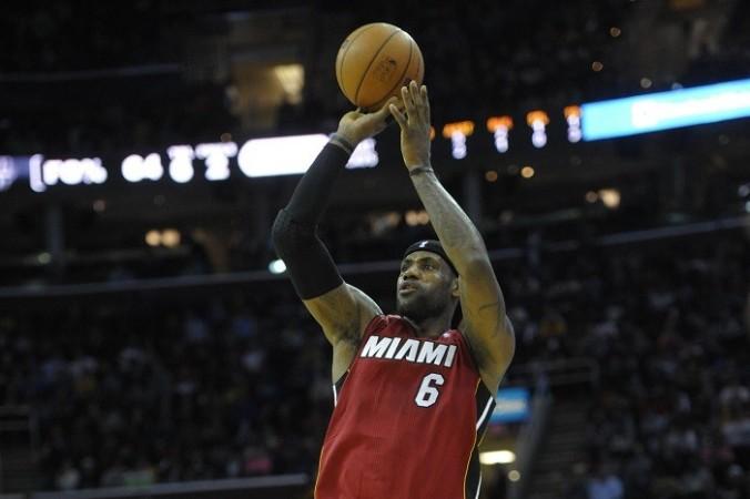 Miami Heat superstar LeBron James is struggling with a back injury. Reuters Miami Heat LeBron James