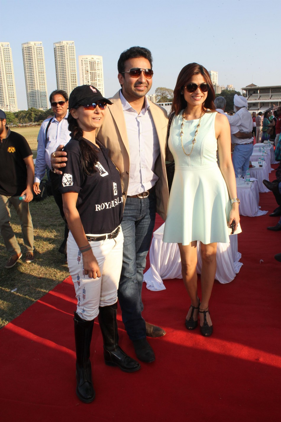Celebrities at ARC challenge cup 2014