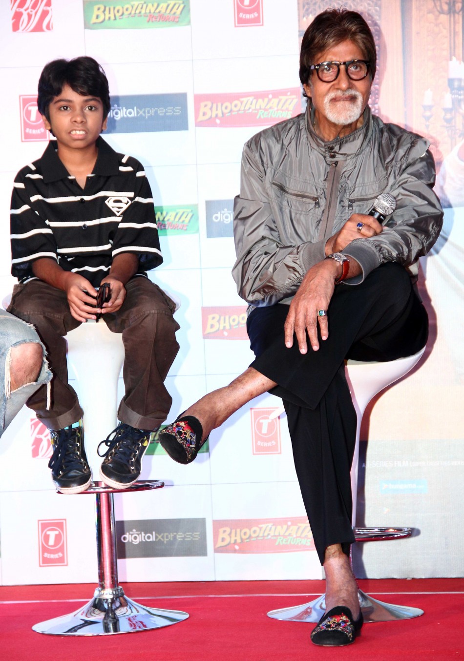 Promotion of Bhoothnath Returns at Reliance DIgital Express