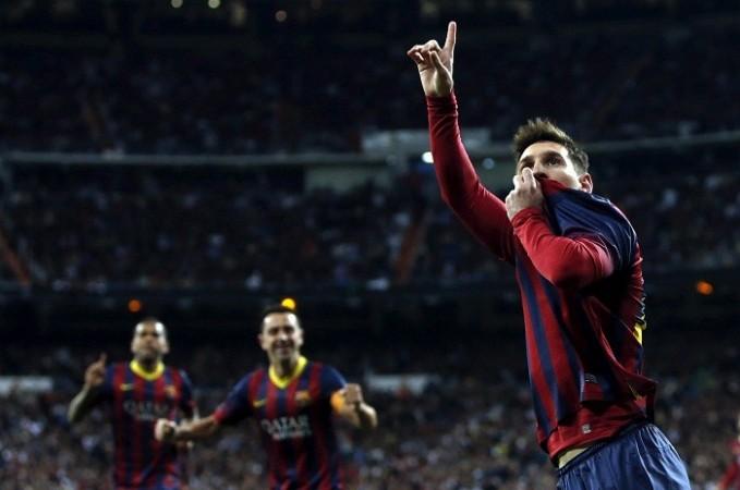 El Clasico Results: Messi Hat-Trick, Ramos Red Card Hand Barcelona ...