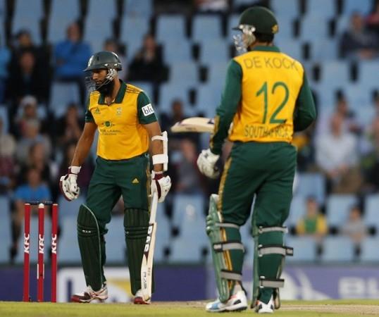 South Africa openers Hashim Amla and Quinton De Kock will be keen to get some runs against the Netherlands in their World T20 game. Reuters Hashim Amla Quinton De Kock South Africa