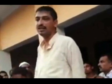 Imran Masood, a Congress candidate for Sahranpur has stirred up controversy by threatening to "chop Narendra Modi into pieces" (YouTube screen grab).