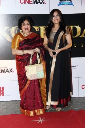 Latha Rajinikanth and daughter Soundarya Latha Rajinikanth and daughter Soundarya