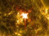 extreme-ultraviolet-light-streams-out-of-an-x-class-solar-flare-as-seen-in-this-image-captured-on-march-29-2014-by-nasas-solar-dynamics-observatory