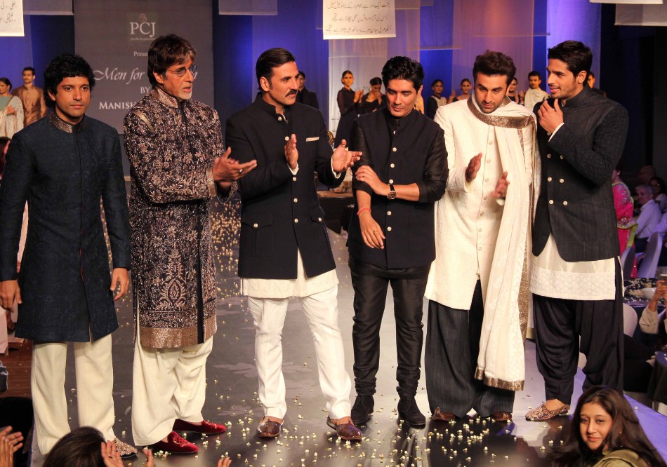 Celebrities at 'Men For Mijwan' charity fashion show by Manish Malhotra