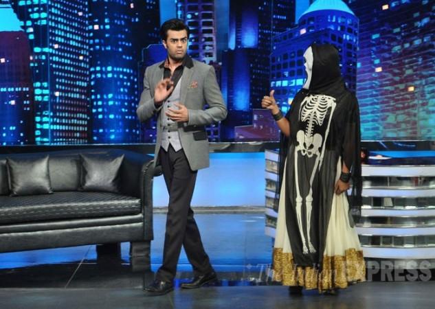Manish Paul in the show 'Mad in india'
