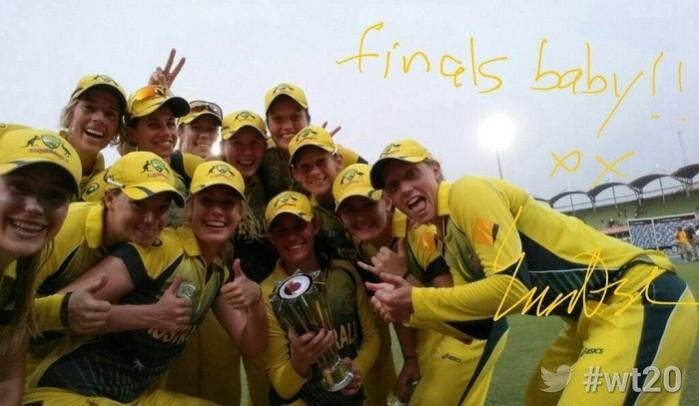 Could this be the hat-trick of titles for Australia women? #TwitterMirror. ICC ICC Women's World T20 2014