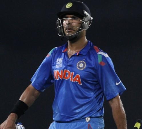 India batsman Yuvraj Singh walks off the field after being dismissed in the World T20 final against Sri Lanka, 6 April. Reuters Yuvraj Singh India