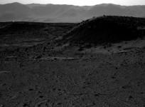 this-image-from-nasas-curiosity-mars-rover-taken-on-april-3-2014-includes-a-bright-spot-near-the-upper-left-corner-possible-explanations-include-a-glint-from-a-rock-or-a-cosmic-ray-hit-nasa-jpl-caltech