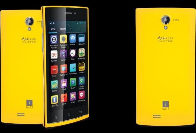 iBall Andi 4.5P Glitter Budget Android Smartphone Launched; Price, Availability Details