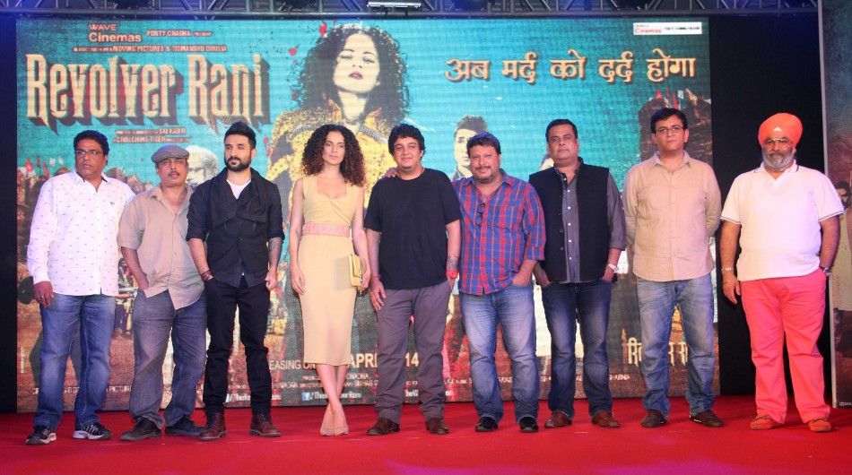 Kangana Ranaut and Vir Das attend the press meet for 'Revolver Rani' Kangana Ranaut and Vir Das attend the press meet for 'Revolver Rani'