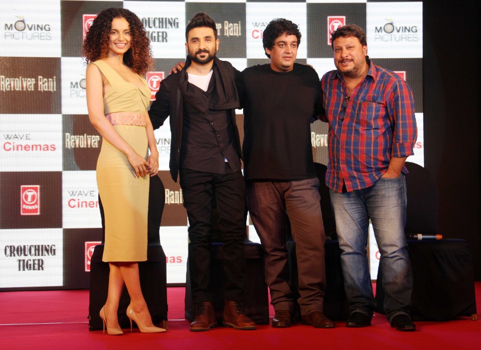 Kangana Ranaut and Vir Das attend the press meet for 'Revolver Rani' Kangana Ranaut and Vir Das attend the press meet for 'Revolver Rani'