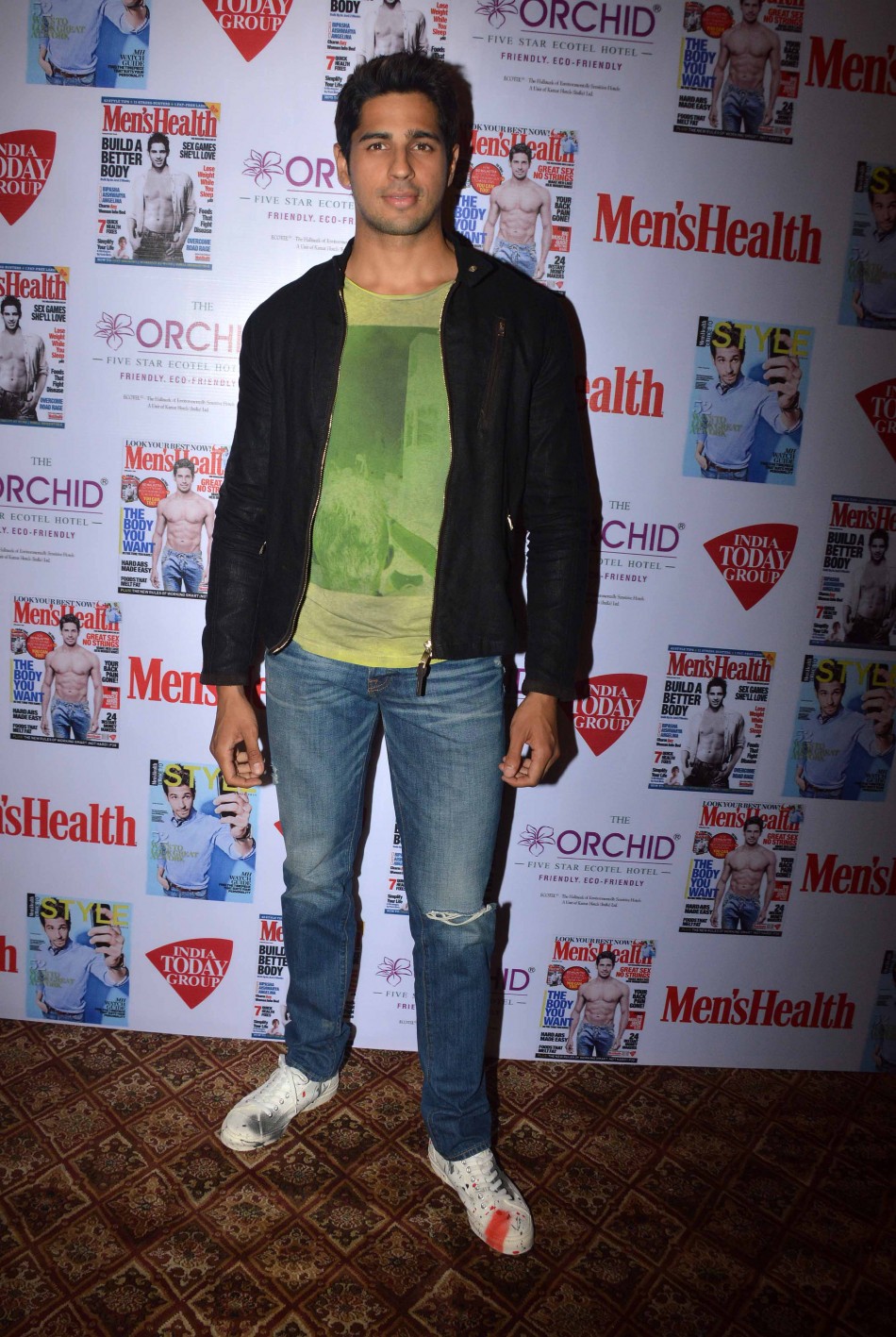 Sidharth Malhotra unveils Men's Health Magazine cover