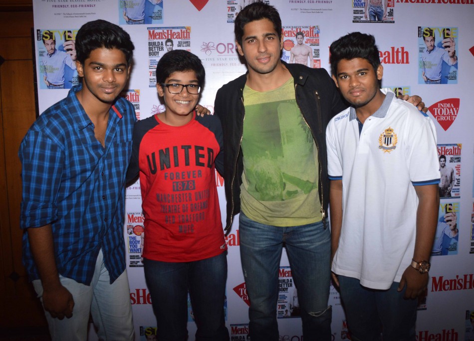 Sidharth Malhotra unveils Men's Health Magazine cover