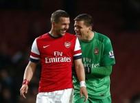 podolski-szczesny-arsenal