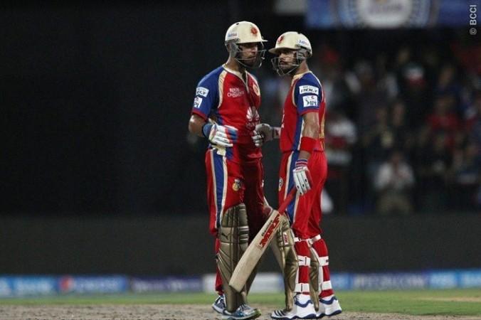 Yuvraj Singh and Virat Kohli need to find their batting form against the Rajasthan Royals. Ron Gaunt/IPL/SPORTZPICS Yuvraj Kohli RCB
