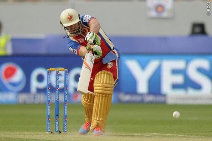 RCB batsman AB De Villiers was his usual quality self in the IPL 7 game against the Mumbai Indians. Pal Pillai/IPL/SPORTZPICS AB De Villiers RCB