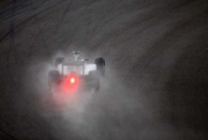 Mercedes Formula One driver Rosberg of Germany brakes as he drives during the qualifying session of the Chinese F1 Grand Prix at the Shanghai International circuit. Reuters Nico Rosberg
