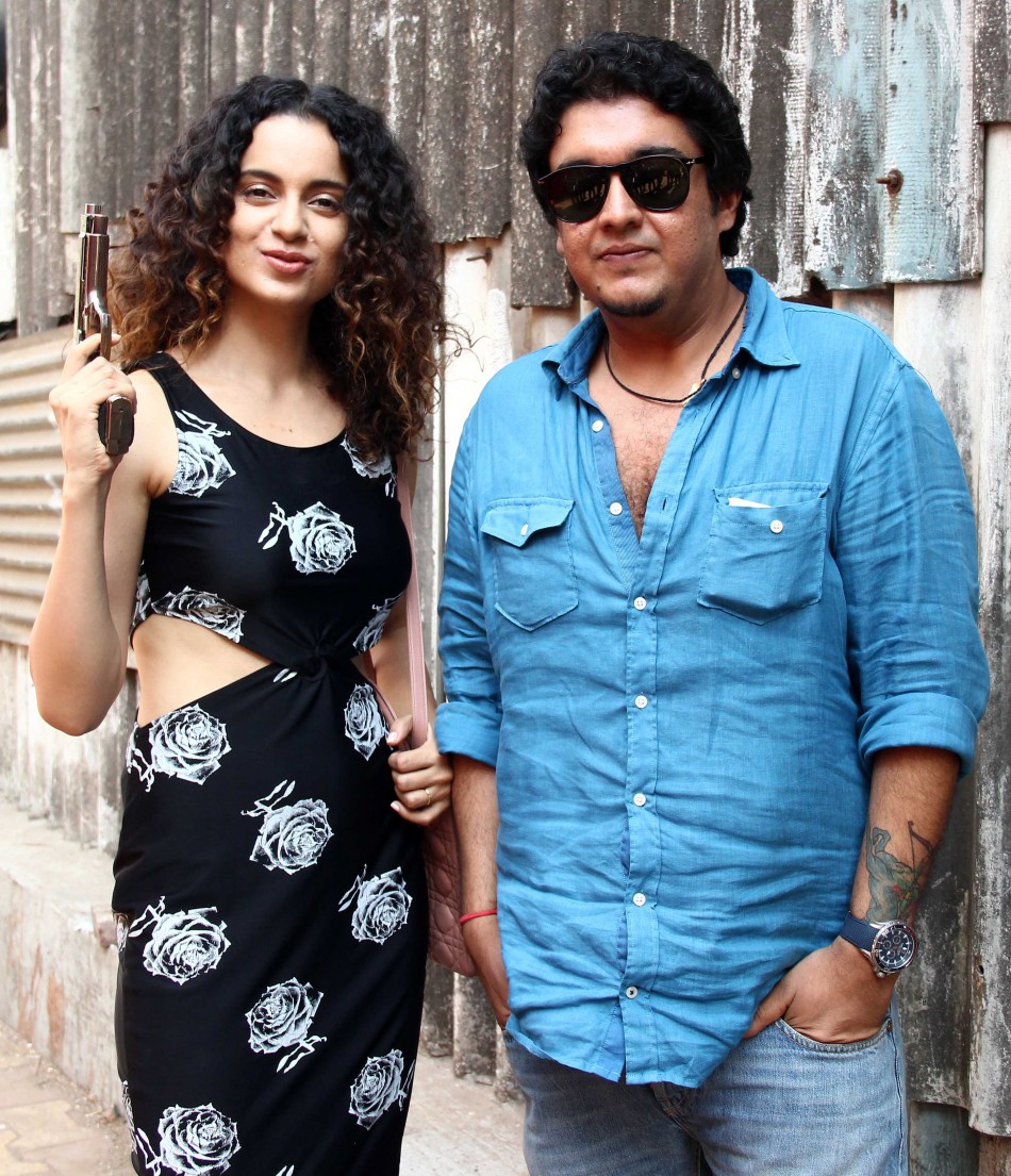 Promotion of Revolver Rani at Filmaalya Studio Promotion of Revolver Rani at Filmaalya Studio