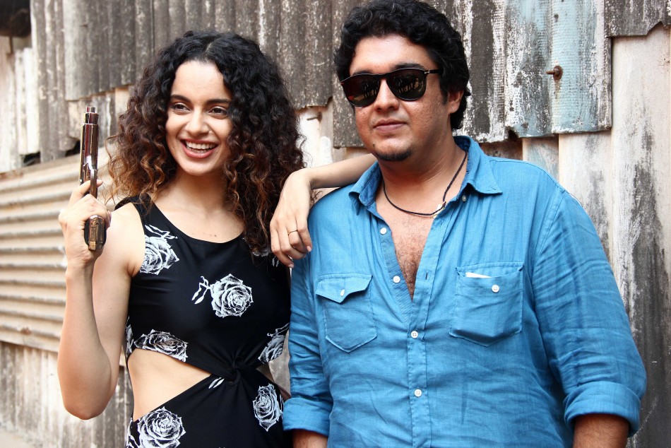 Promotion of Revolver Rani at Filmaalya Studio Promotion of Revolver Rani at Filmaalya Studio