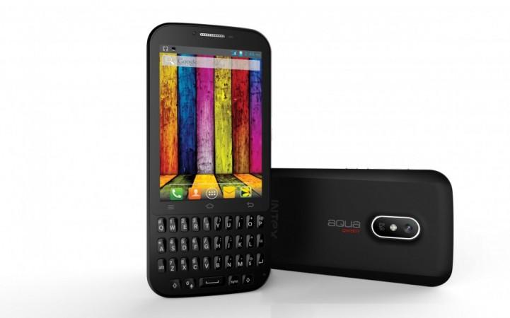 Intex Aqua Qwerty with Touch and Type Dual Functionality Launched in India; Price, Specification Details