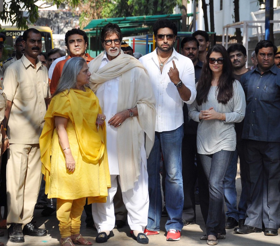 Bollywood celebrities cast their vote for Lok Sabha Election