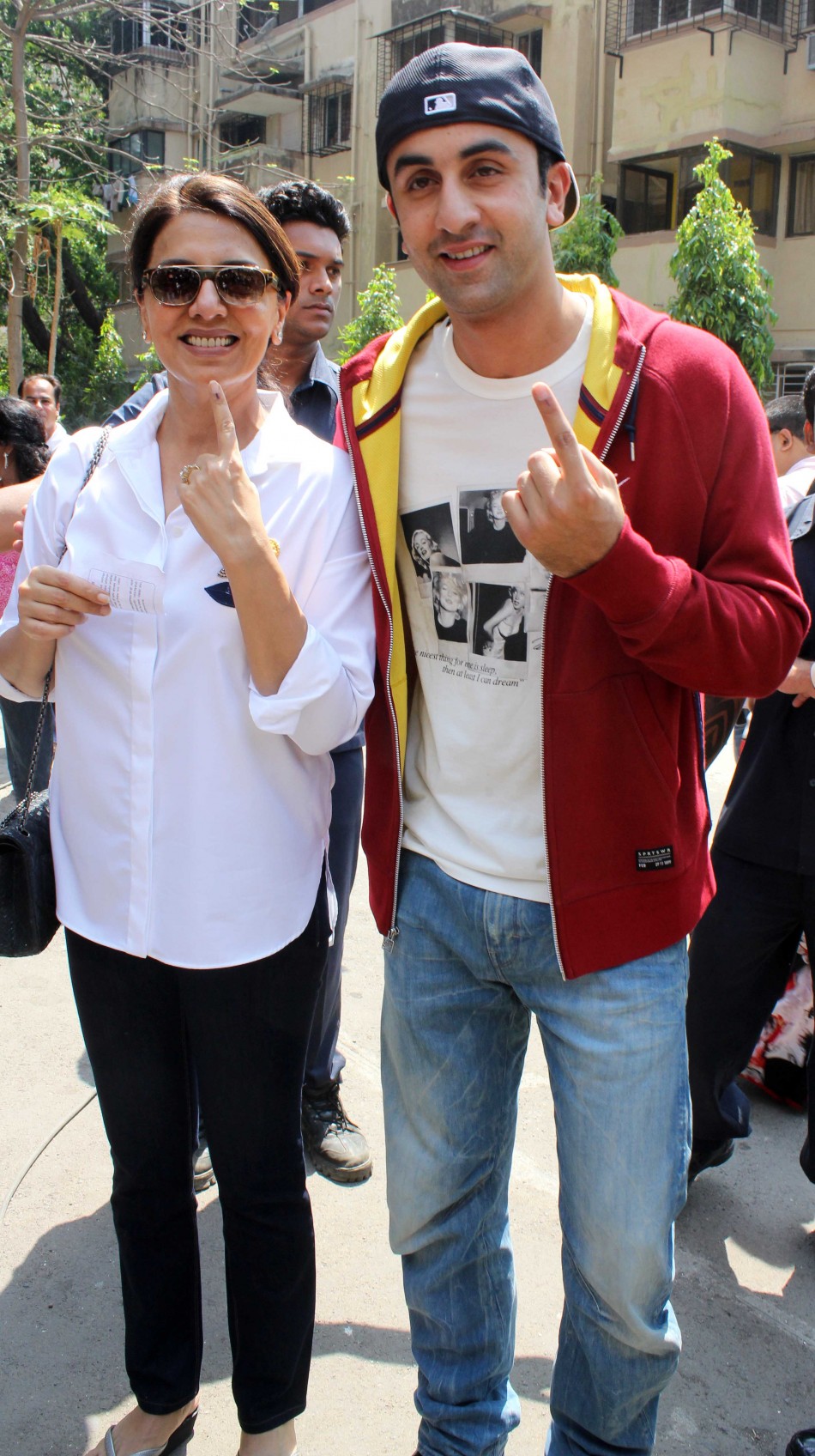 Bollywood celebrities cast their vote for Lok Sabha Election