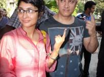Bollywood celebrities cast their vote for Lok Sabha Election