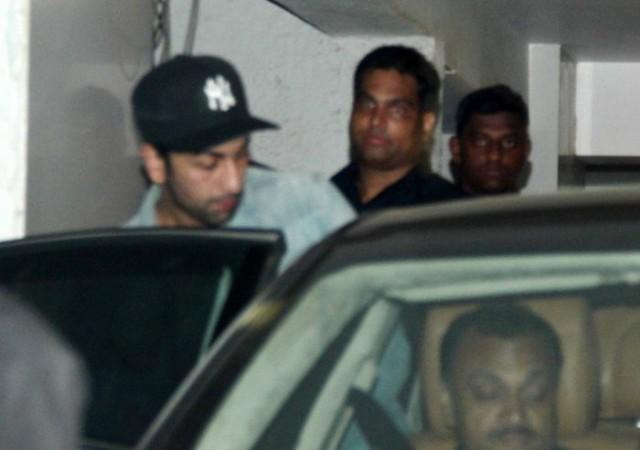 Ranbir at Aamir Khan's residence